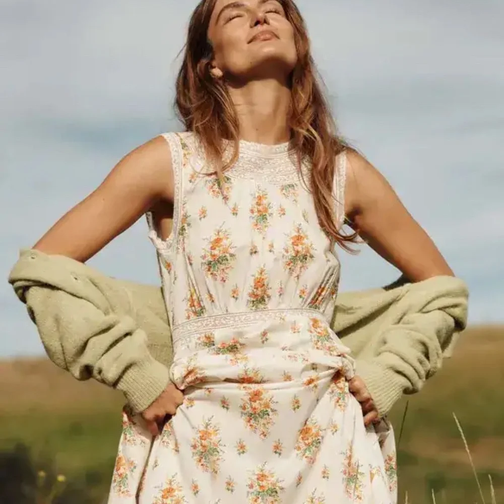 Doen Lilliane Dress Petit Bouquet de Chamonix Size XL NWT - Picture 2 of 13